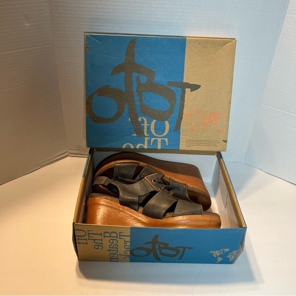 OTBT WOMENS’S Lace Up Platform Sandals Size 10 - Picture 2 of 14